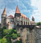 Château de Hunedoara en Roumanie