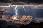 Orage au Grand-Canyon